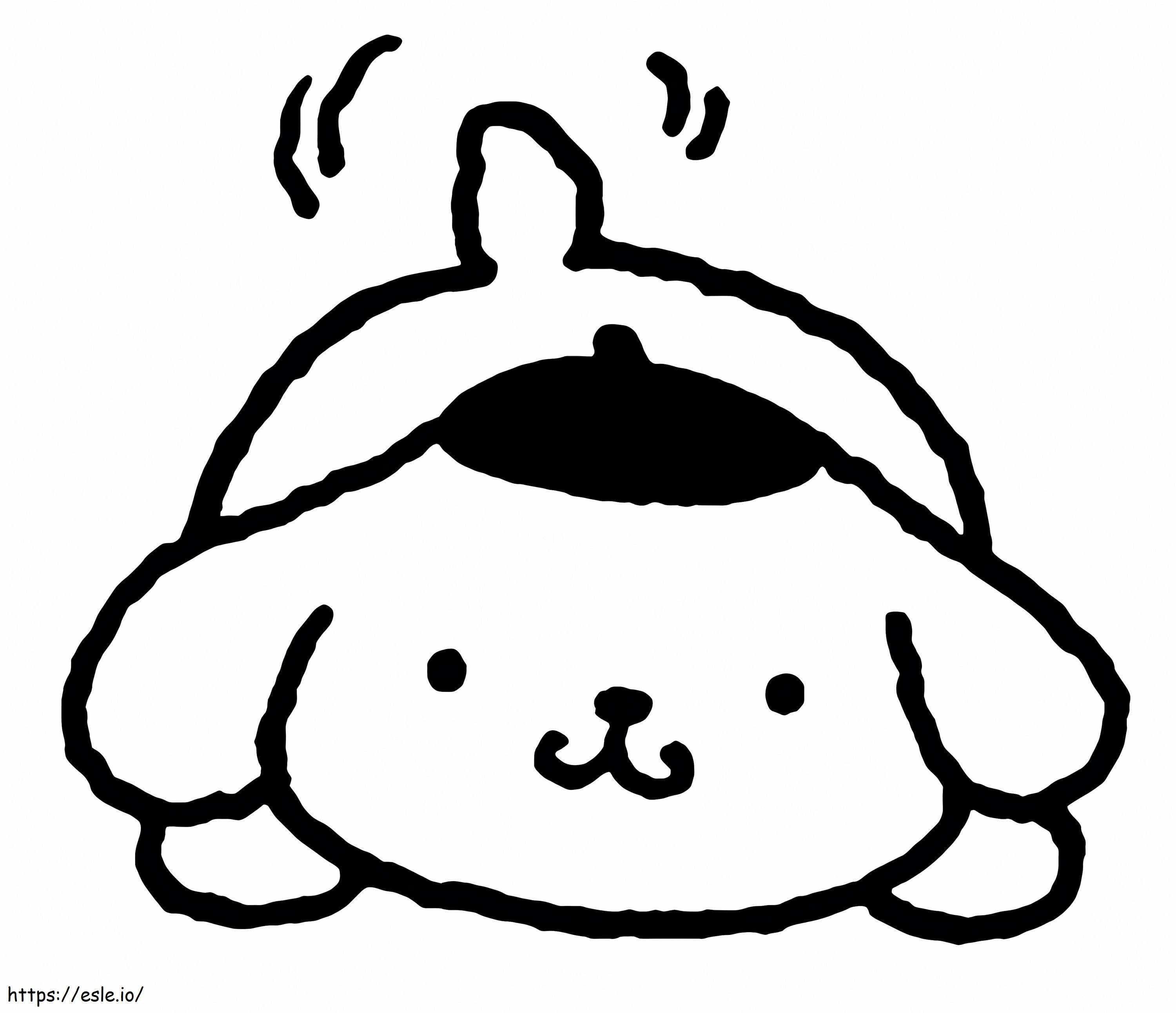 16 dibujos de Pompompurin personaje de sanrio y amigo de Hello Kitty
