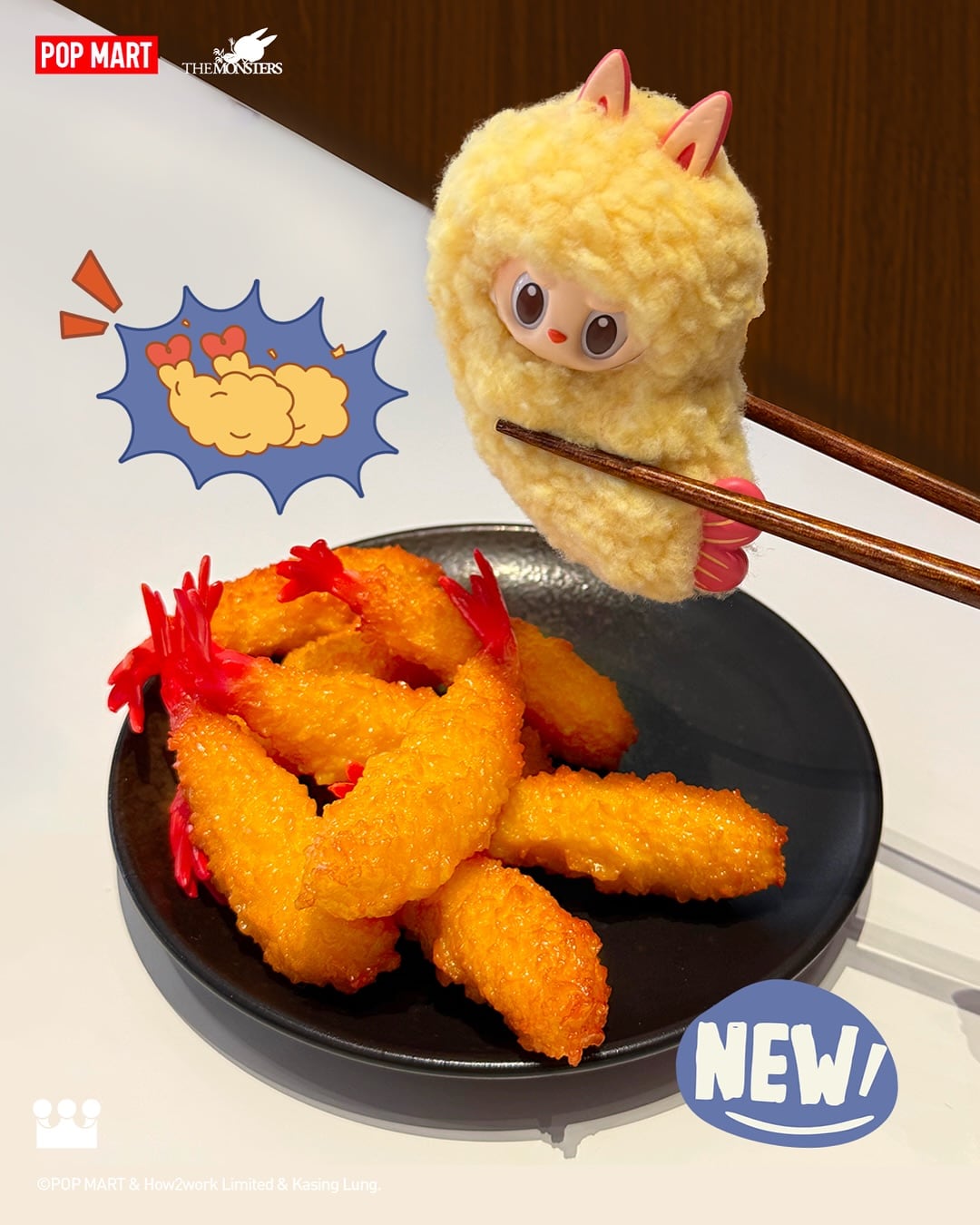 Colección Labubus Wacky Mart