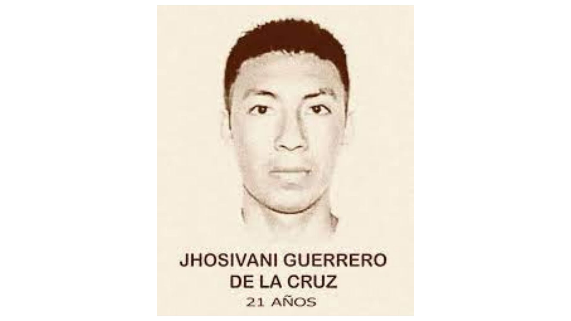Normalista Jhosivani Guerrero.