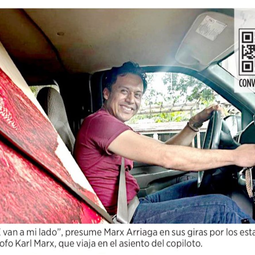 ¿Quién es ese burócrata de tercera que lleva a Marx como copiloto?