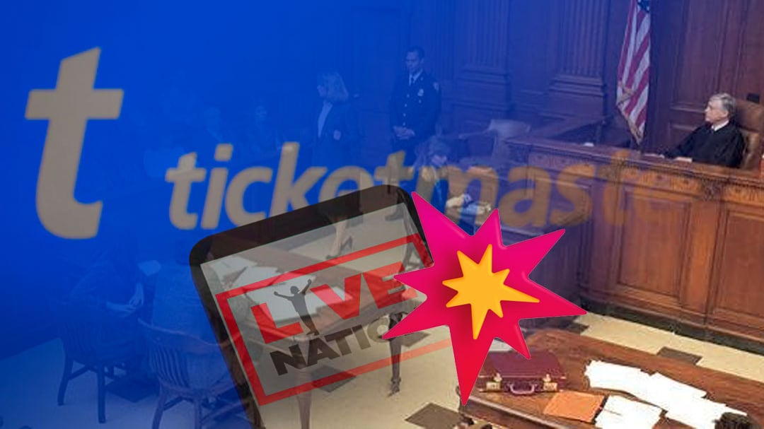 Golpe a Ticketmaster y Live Nation: jurado en Estados Unidos determina monopolio ilegal