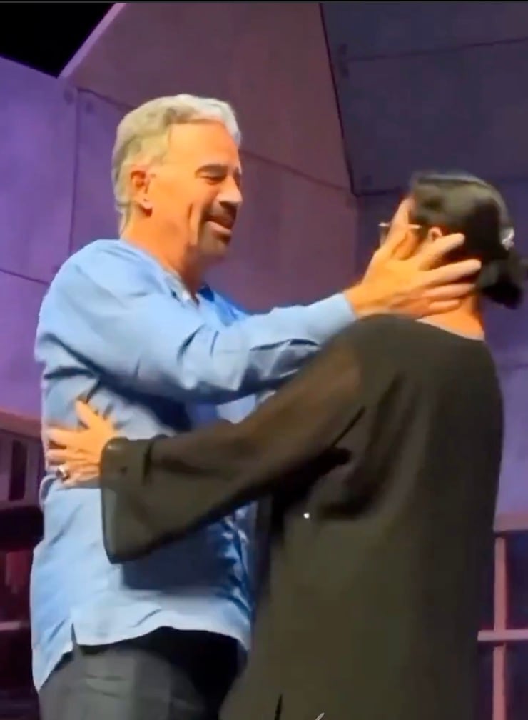 Ari Telch y Angélica Aragón