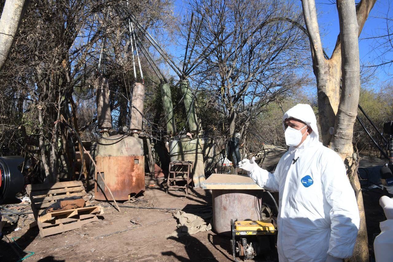 Decomisan narcolaboratorio en Sonora