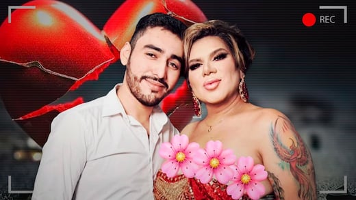 Kimberly La Más Preciosa llama “amigo” a su esposo Oscar Barajas durante un en vivo