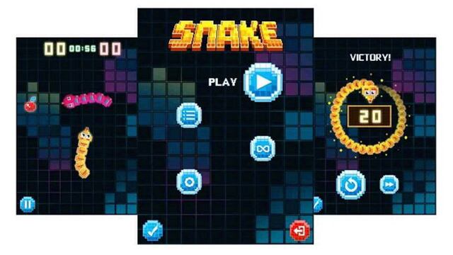 Juego Snake del Nokia 3310.