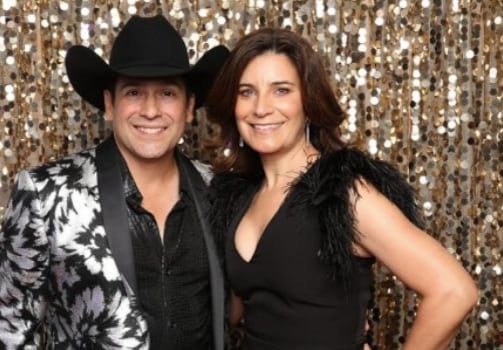 Bobby Pulido y su esposa Mariana Morales