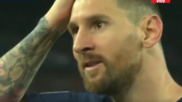 Messi falla