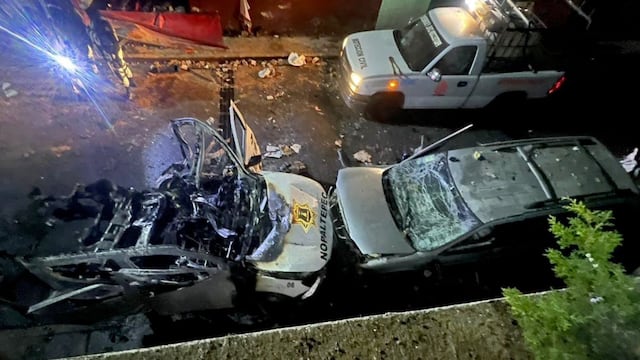 Explota patrulla en Nopaltepec, Estado de México, por pirotecnia