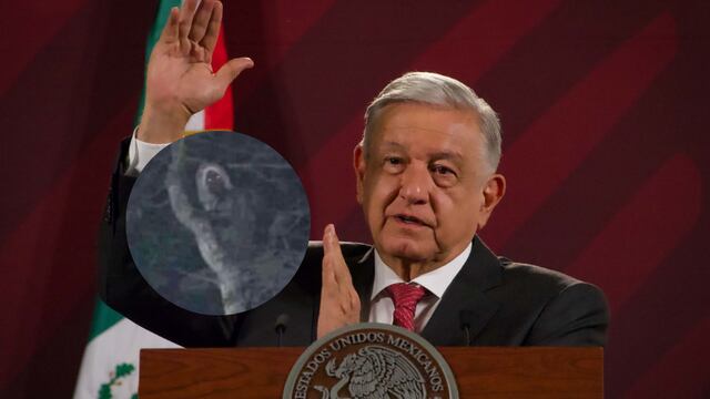 AMLO rinde tributo a un chaneque tras sobrevolar obras del Tren Maya