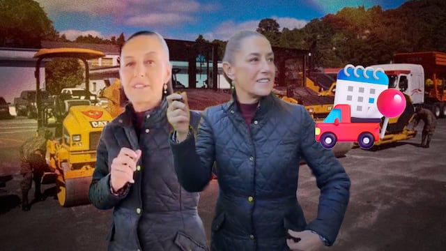 Sheinbaum anuncia compra de 30 trenes de repavimentación para Edomex y carreteras federales