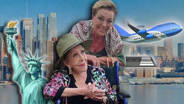 Silvia Pinal se quiere ir de viaje con Sylvia Pasquel tras salir del hospital