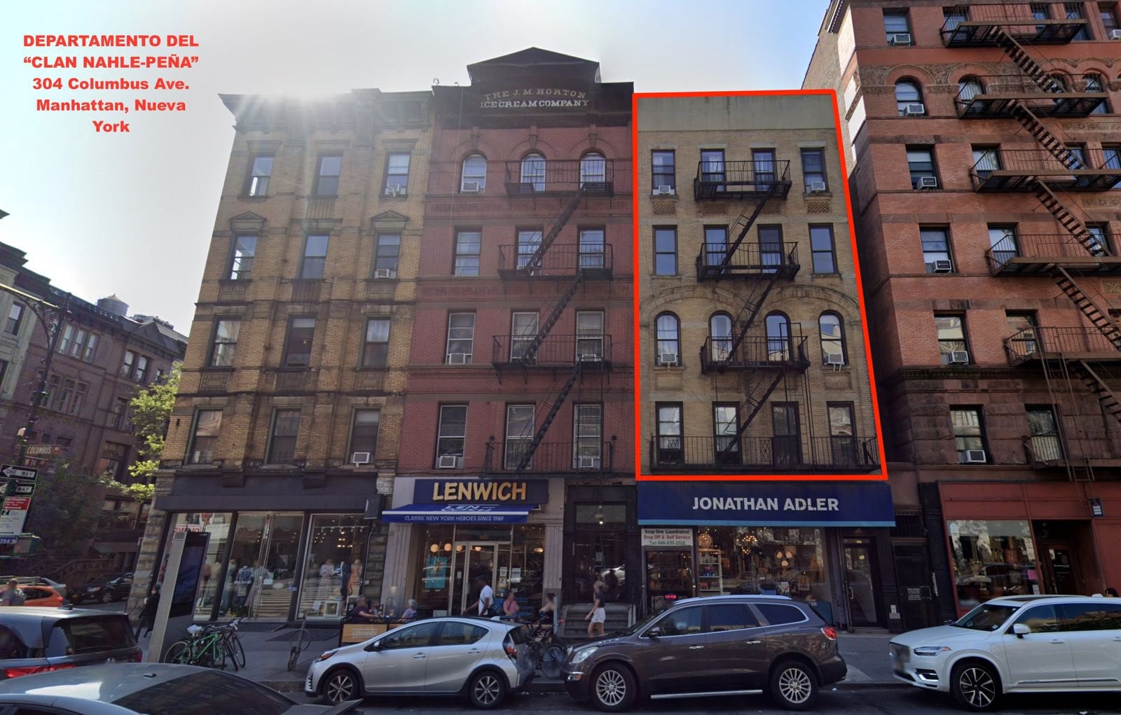 Departamento de Nueva York que se le atribuye a Rocío Nahle