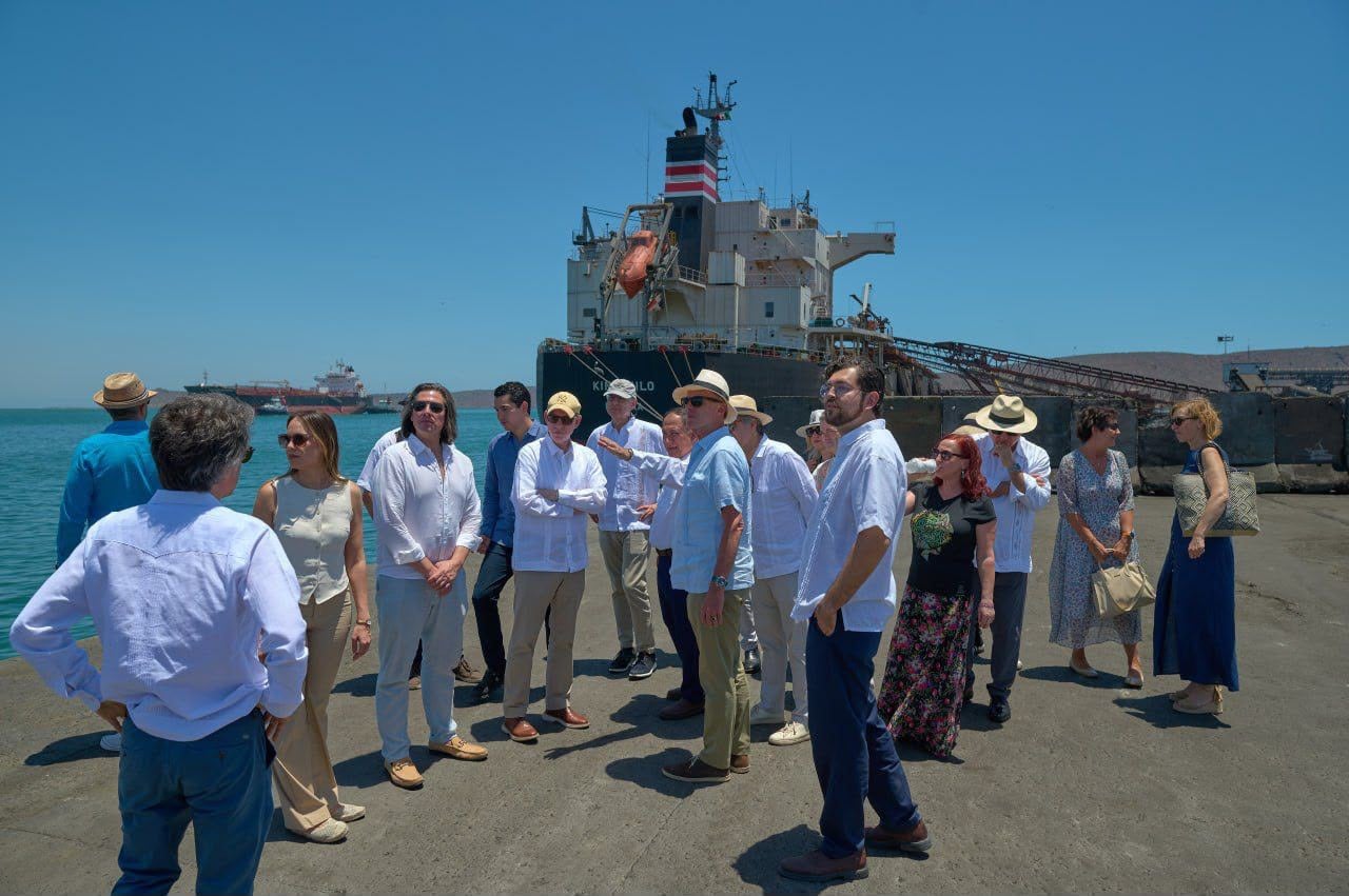 Embajadores de la UE visitan Puerto de Guaymas y refuerzan inversión en Sonora.