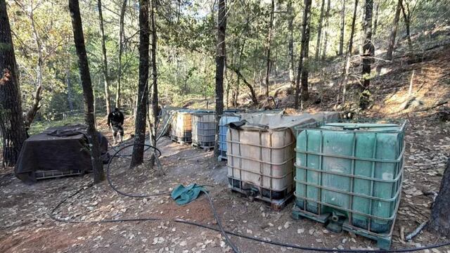 Así es el narcolaboratorio de El Pinal ligado a policías de Chihuahua y agentes de la CIA