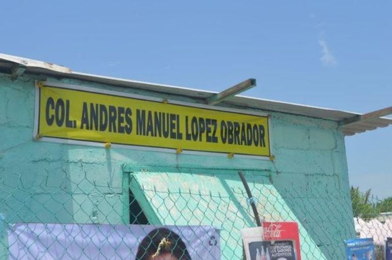 Colonia Andrés Manuel López Obrador en Veracruz