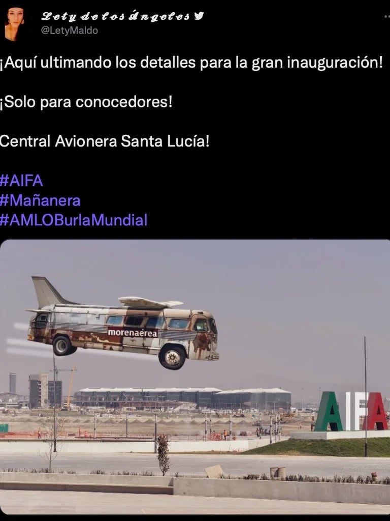 El Aeropuerto Felipe Ángeles AIFA se inaugura y ya aterrizan los mejores memes