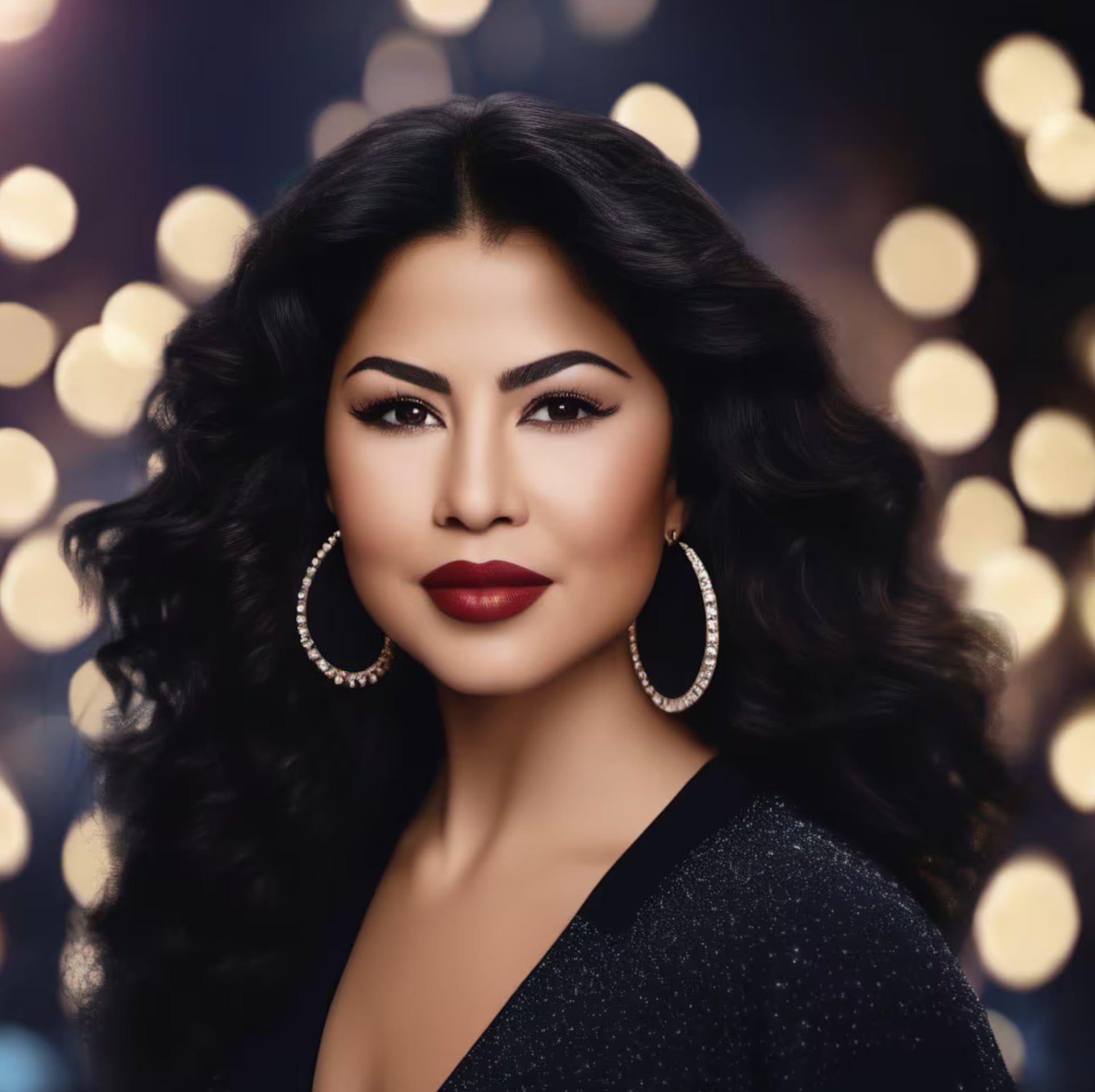 Selena Quintanilla de 53 años según a inteligencia artificial