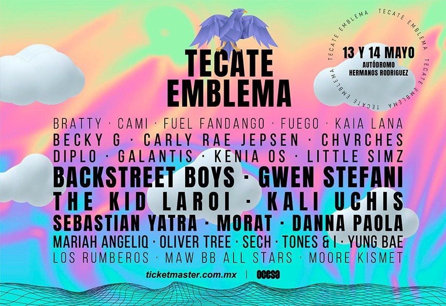 Cartel Tecate Emblema