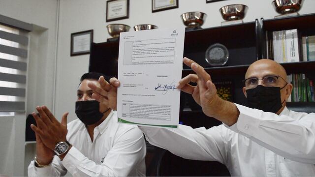 Firma de Acuerdo