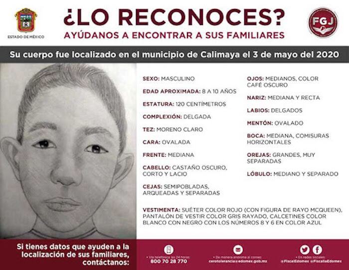 Ficha para identificar.