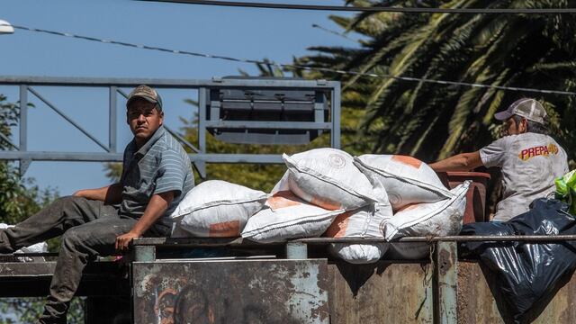 Recolectores de basura en Guerrero
