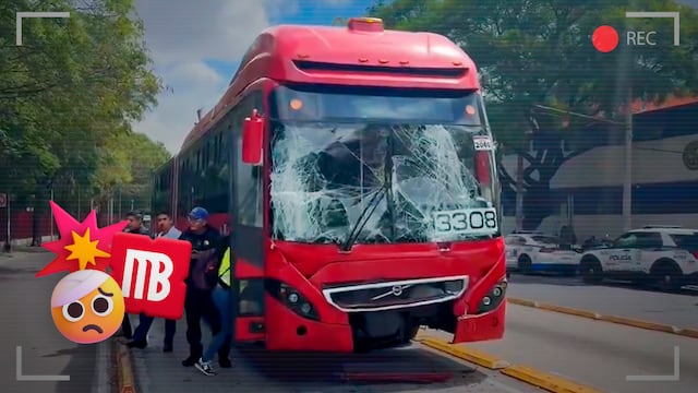 Metrobús CDMX: choque entre dos unidades deja al menos 24 lesionados en Iztacalco
