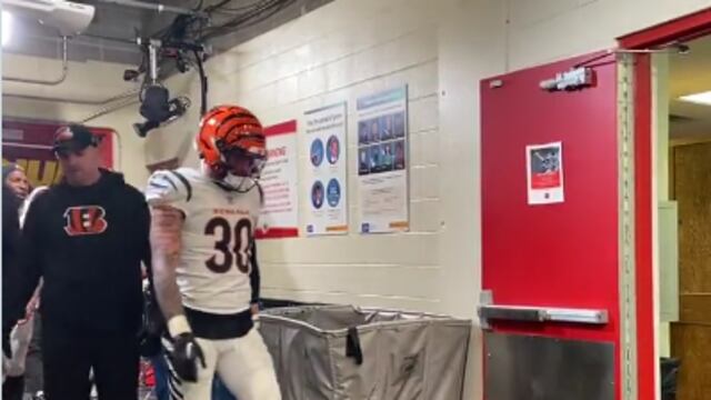 Jugador Bengals (Foto: Captura de video)