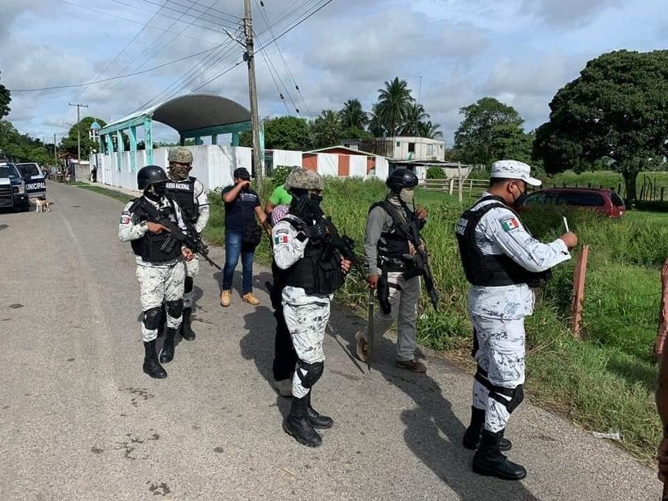 Elementos de la Guardia Nacional
