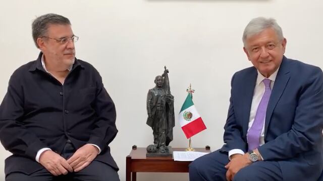 Julio Scherer y Andrés Manuel López Obrador