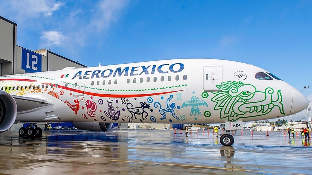 Aeroméxico es una marca famosa