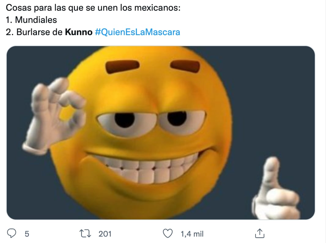 Memes sobre Kunno tras salir de '¿Quién es la Máscara?'