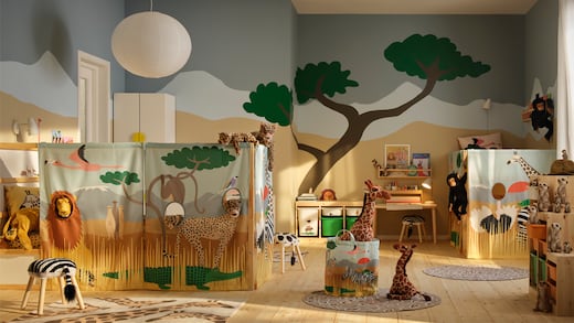 La sabana llega a casa: IKEA presenta SANDLÖPARE, su colección para pequeños exploradores