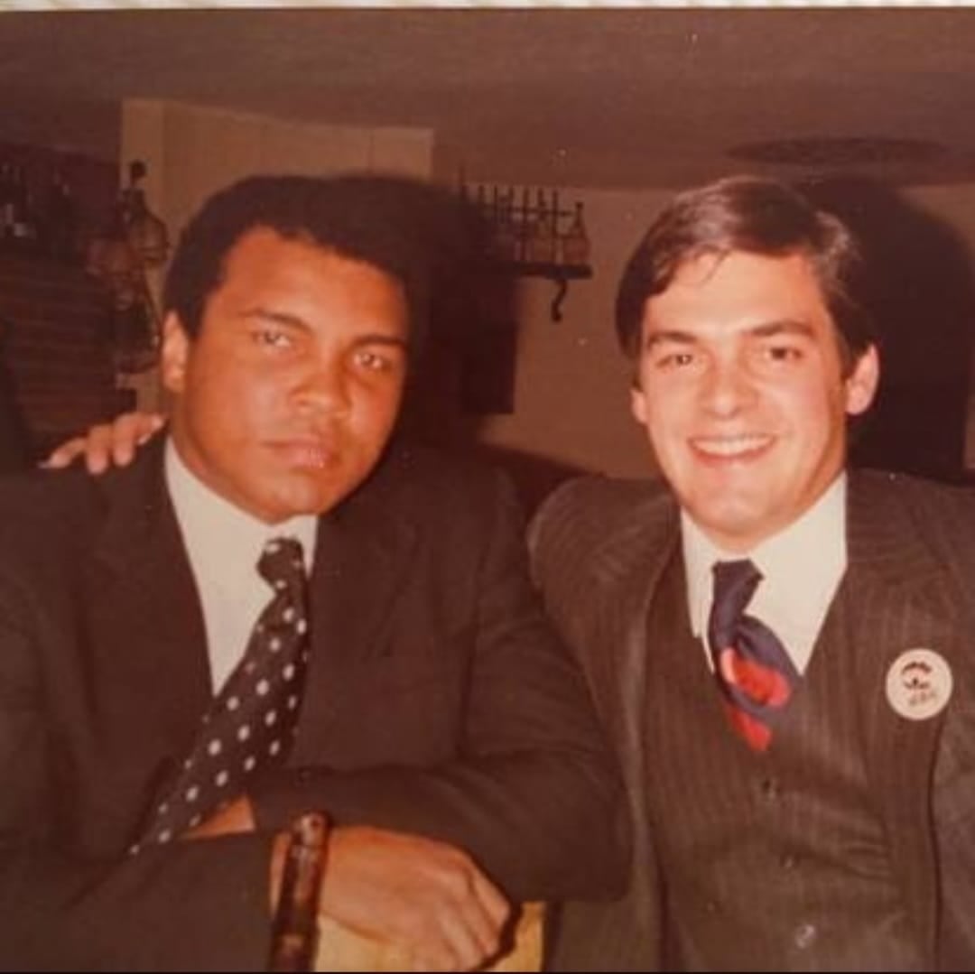 Lamazón siempre estuvo cerca de las grandes figuras del boxeo mundial