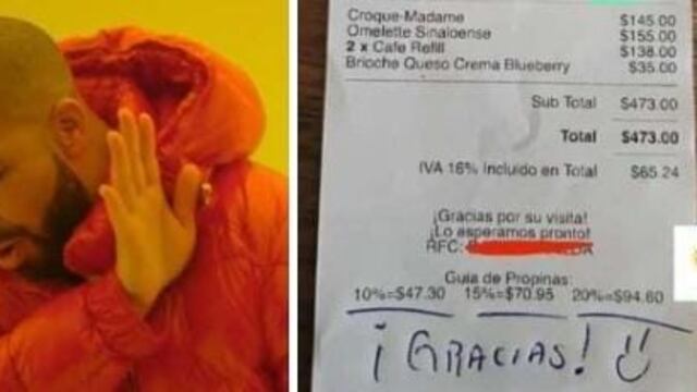 Mesero de restaurante Mané de Mazatlán regresó propina porque faltaron 6 pesos para el 10% y tuvo actitud pasivo-agresiva; en redes se abre el debate