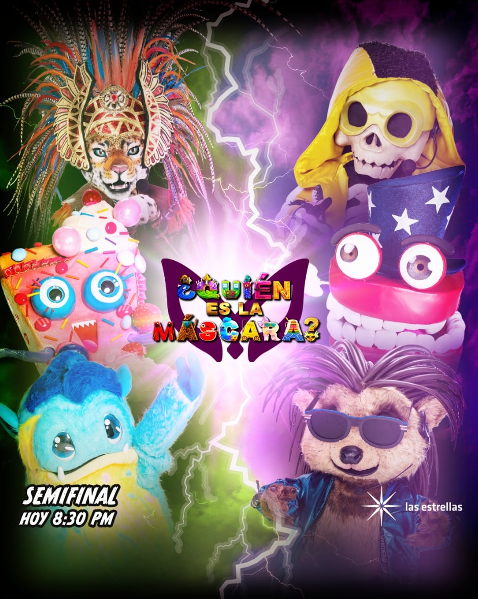 Semifinalistas de Quién es la Máscara 2023