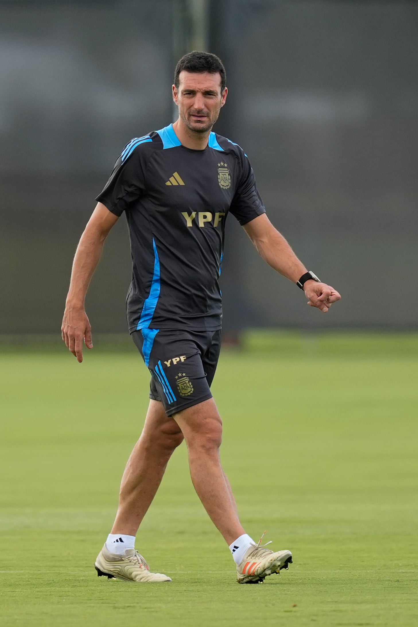 Lionel Scaloni con Argentina.