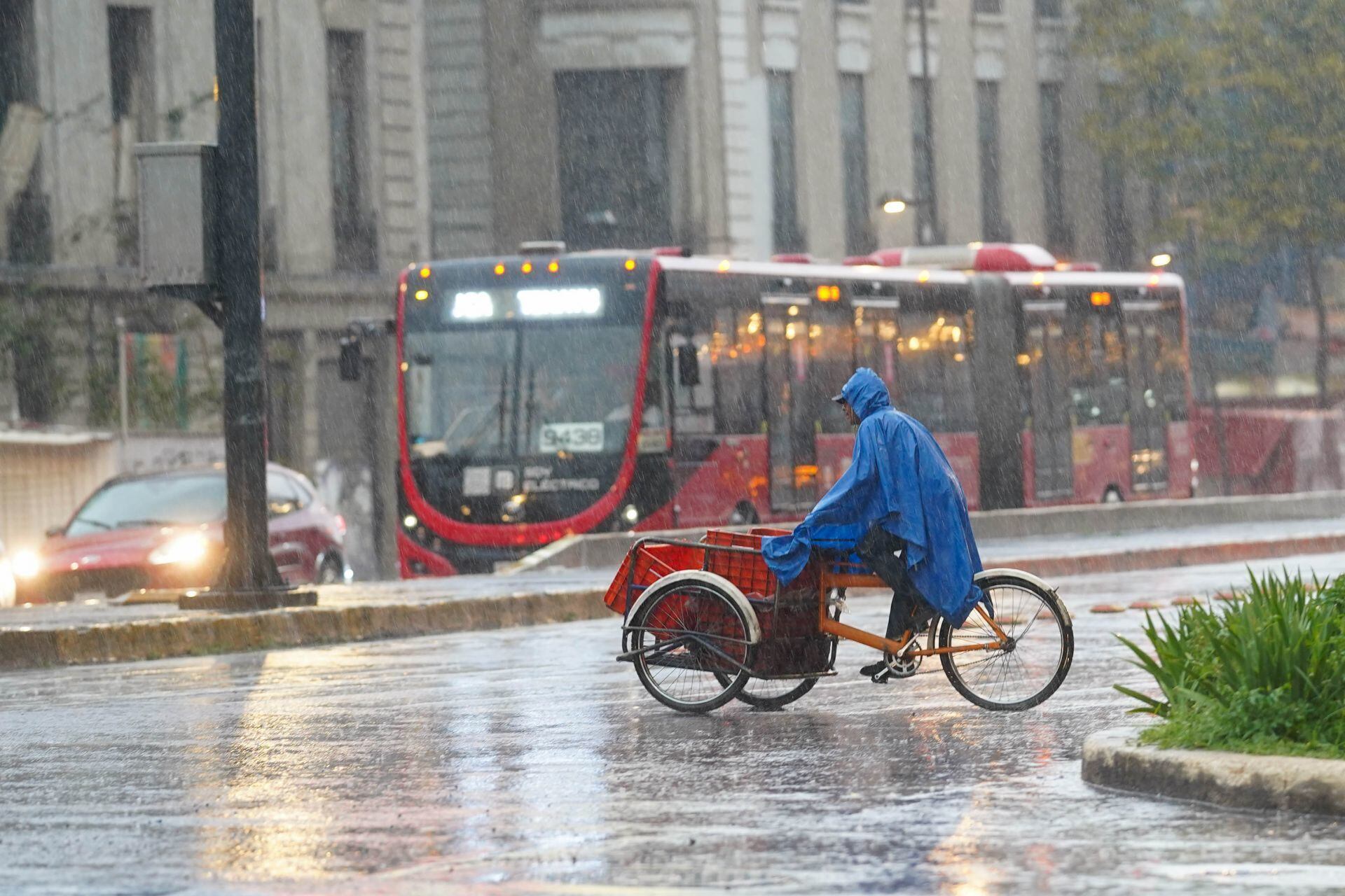 Registros de lluvias en CDMX