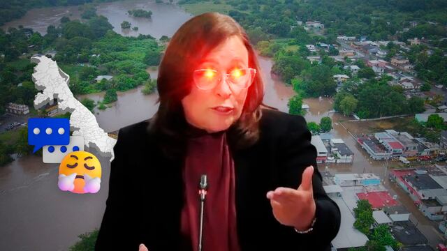 Rocío Nahle, gobernadora de Veracruz, responde molesta por seguro de desastres