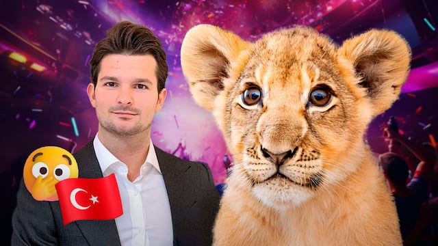 Insólito: un ciudadano turco llevó un cachorro de león a una fiesta en Polanco