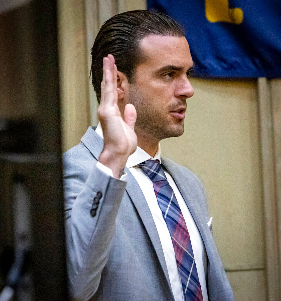 Pablo Lyle durante el juicio