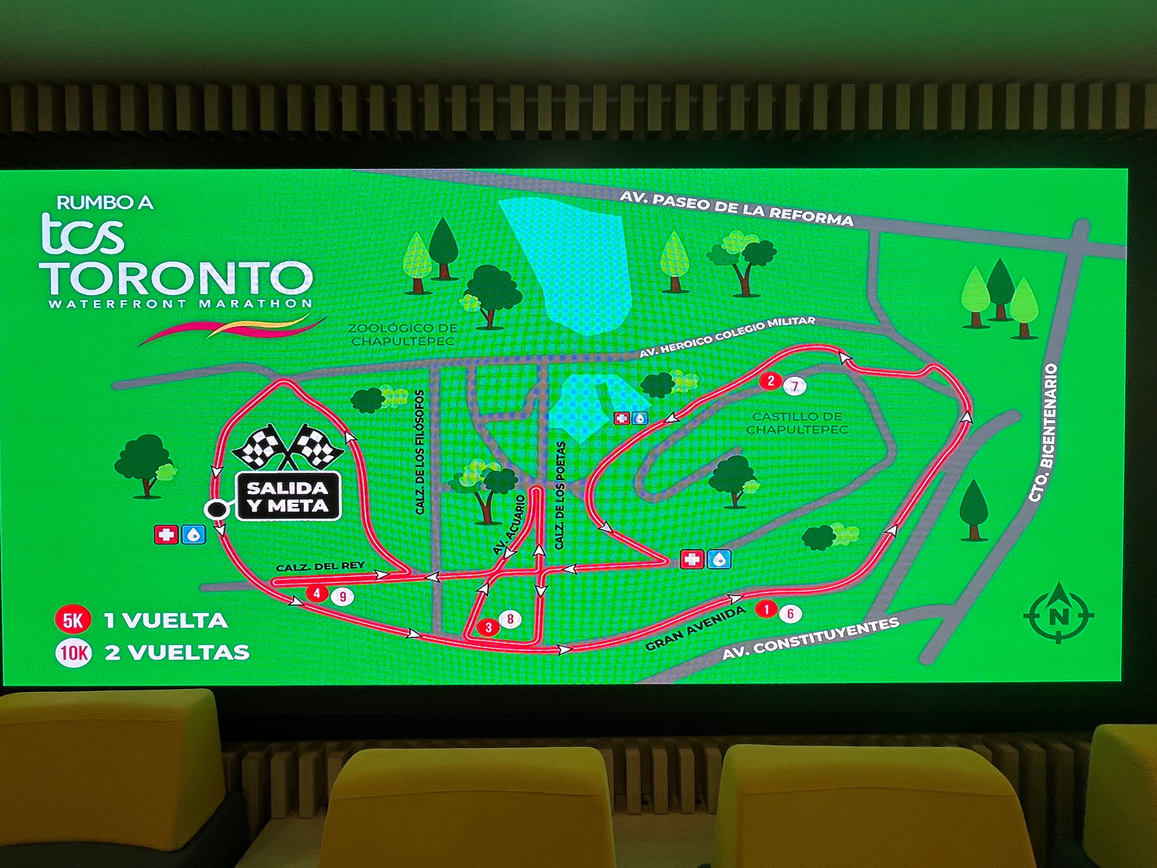 Todo listo para la Carrera Rumbo al TCS Toronto Waterfront Marathon en CDMX