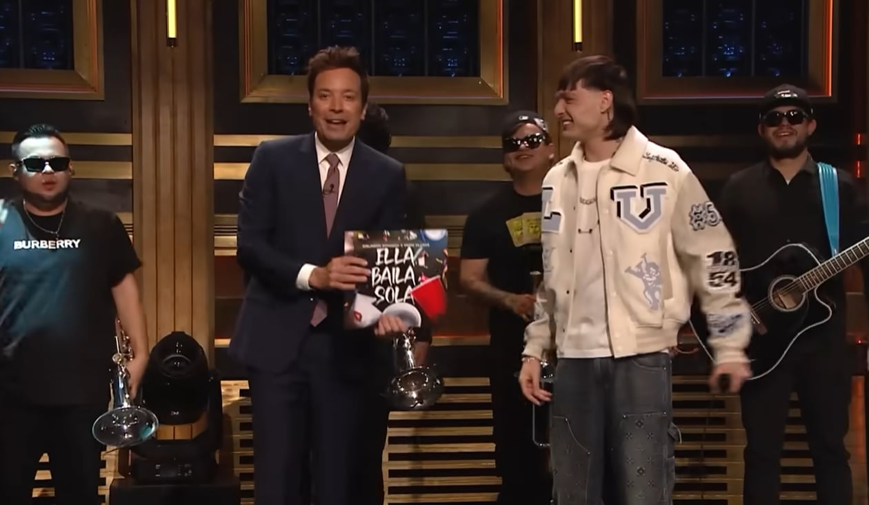 Peso Puma en el show de Jimmy Fallon
