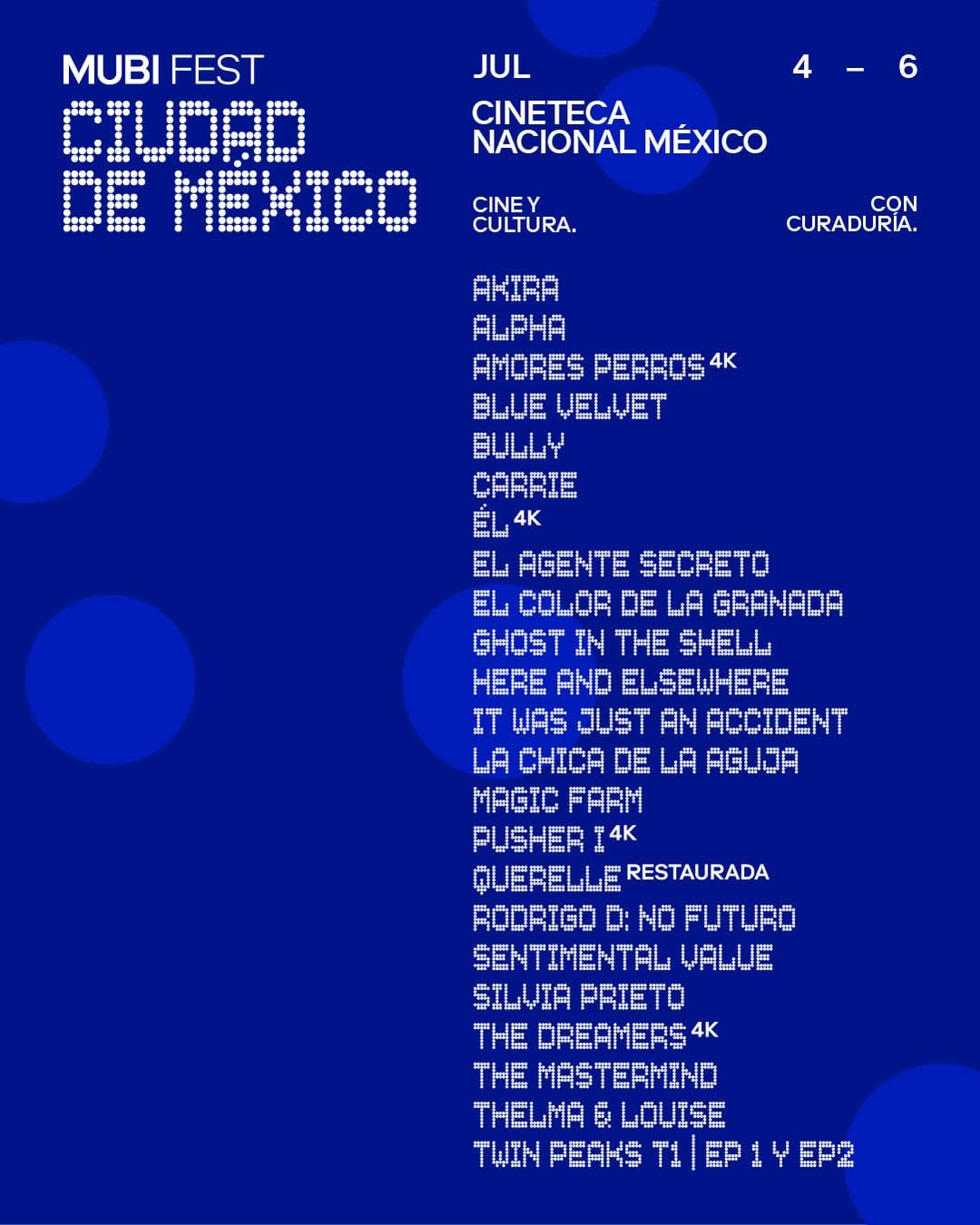 MUBI fest México 2025