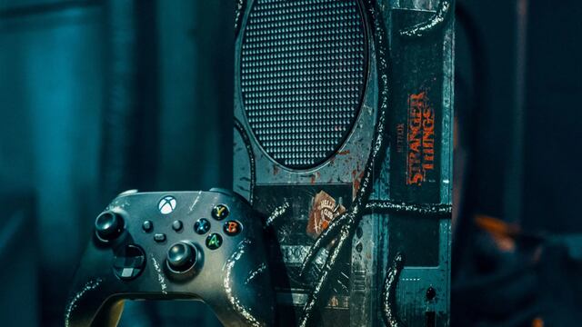 Xbox Series S de Stranger Things 4