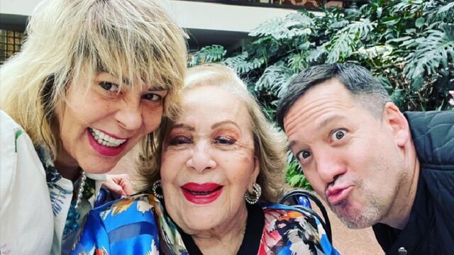 Alejandra Guzmán, Silvia Pinal y Luis Enrique