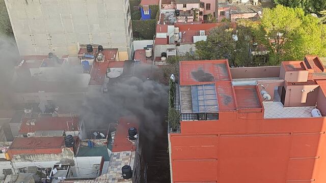 Incendio Colonia Roma