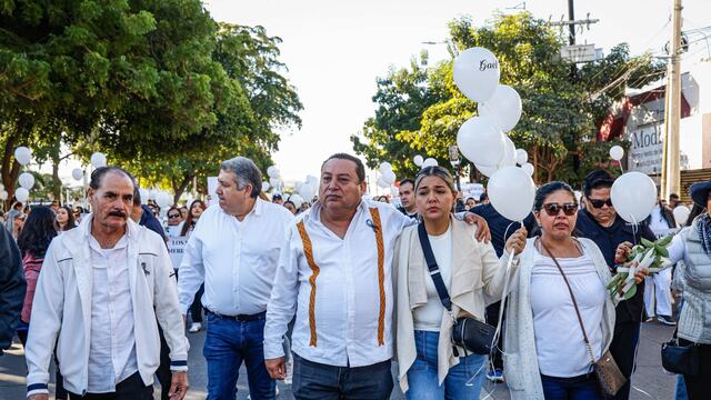 Marcha por la muerte de Gael y Alexander