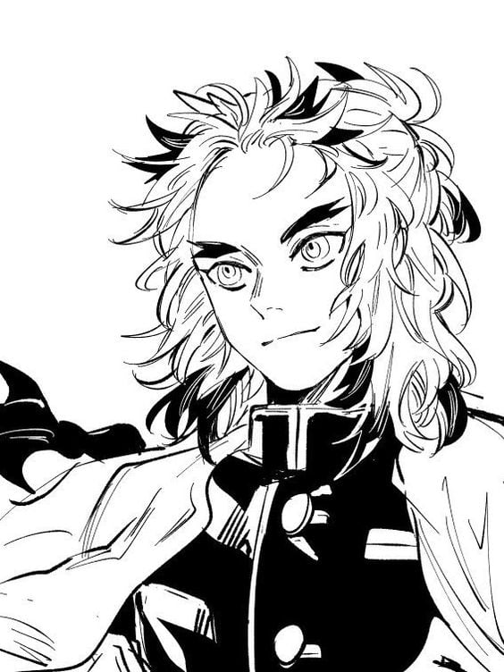 Fondo de Kyojuro Rengoku de Demon Slayer: Kimetsu no