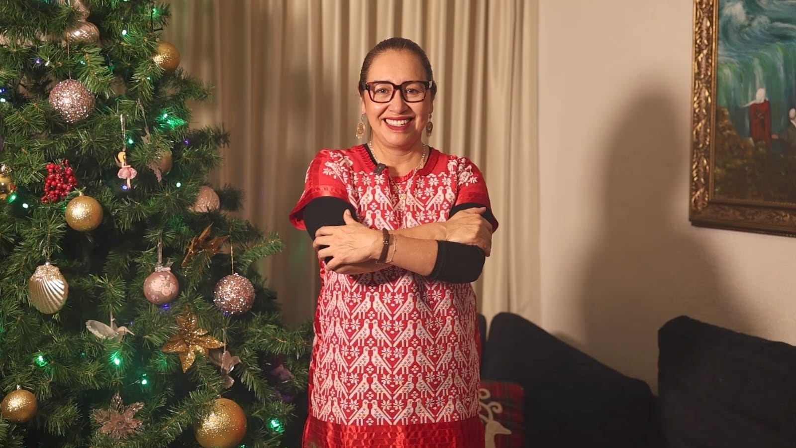 Azucena Cisneros destaca avances históricos en Ecatepec durante su mensaje navideño