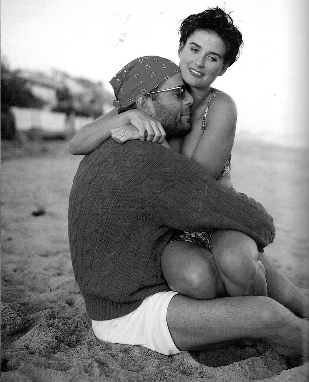 Bruce Willis y Demi Moore